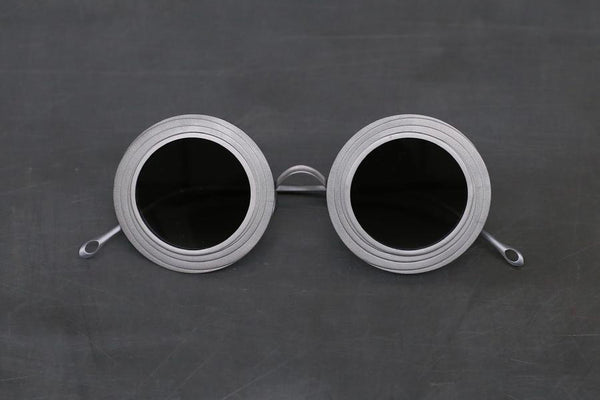 Rigards*UMA WANG Ancient Gray Box Green Glasses RG00UW12
